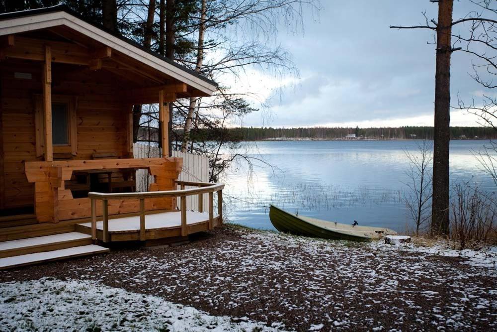 Hiekkarannanlomat Villa Kannonkoski Exteriör bild
