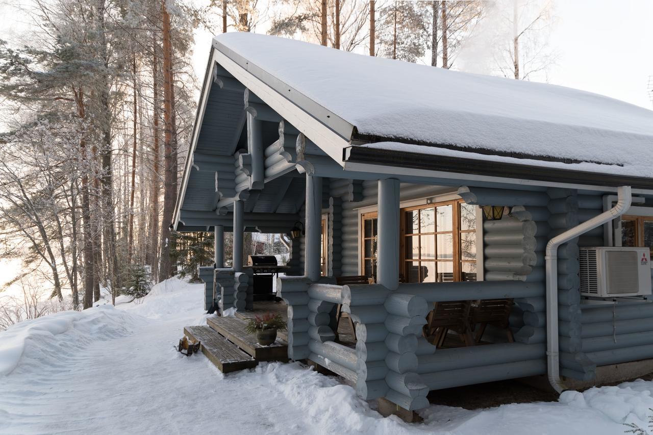 Hiekkarannanlomat Villa Kannonkoski Exteriör bild