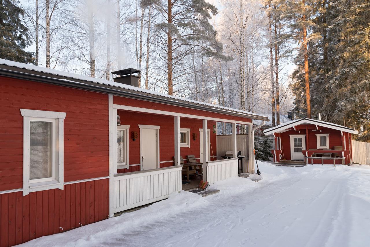 Hiekkarannanlomat Villa Kannonkoski Exteriör bild