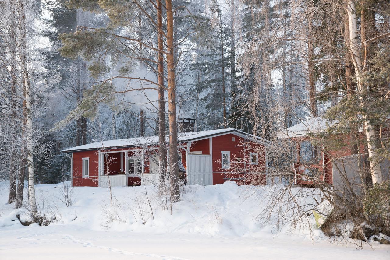 Hiekkarannanlomat Villa Kannonkoski Exteriör bild