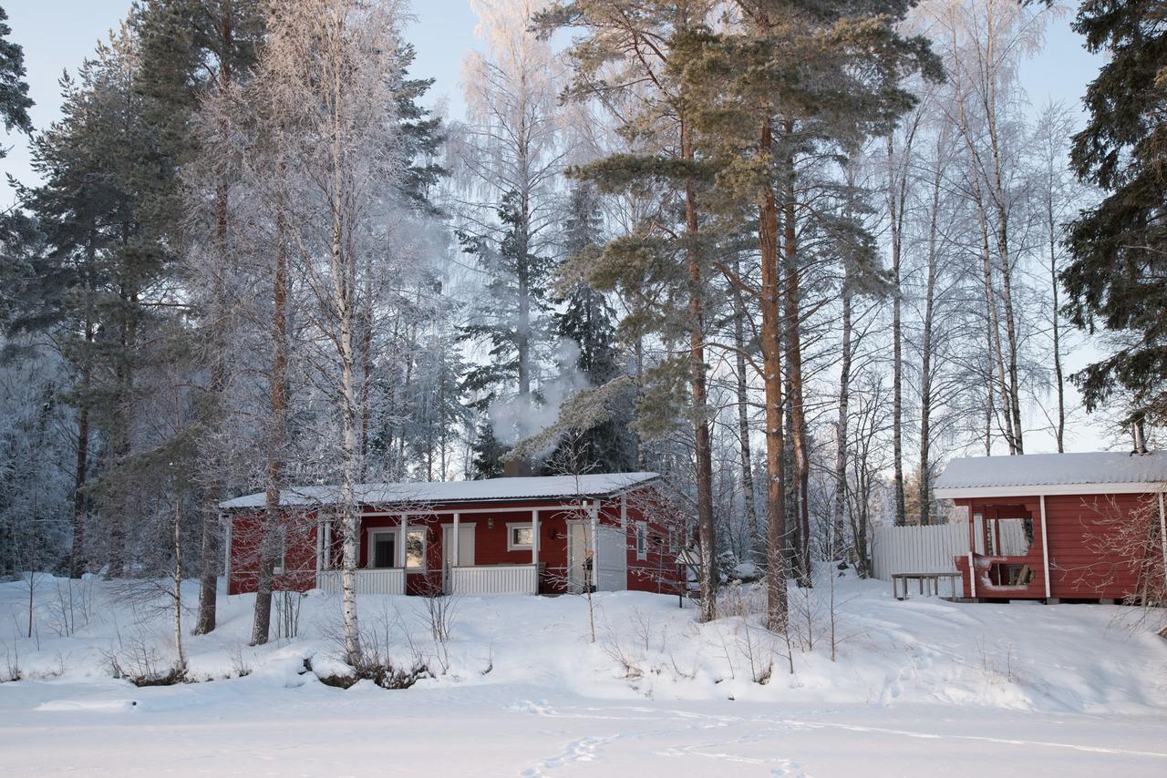 Hiekkarannanlomat Villa Kannonkoski Exteriör bild
