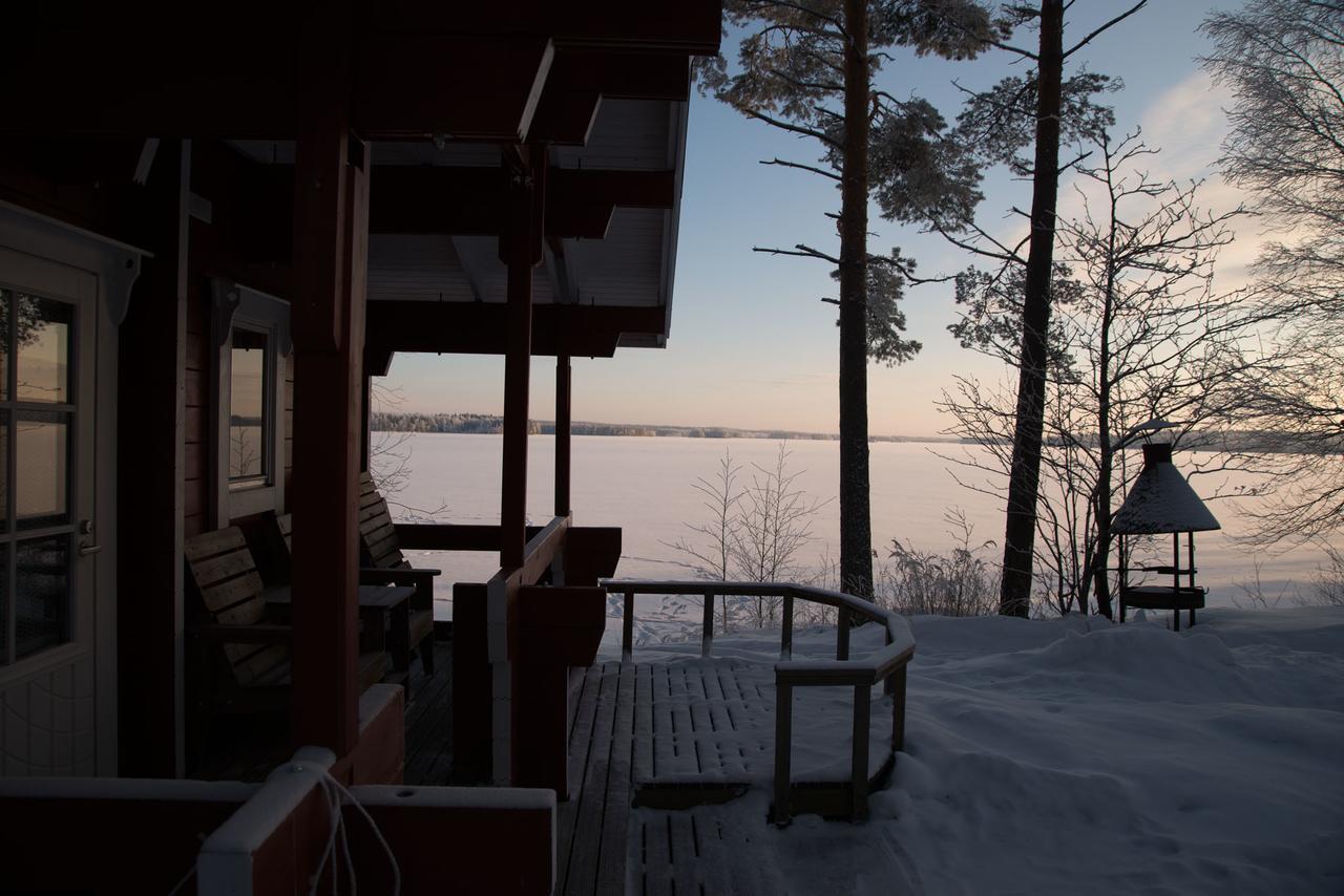 Hiekkarannanlomat Villa Kannonkoski Exteriör bild